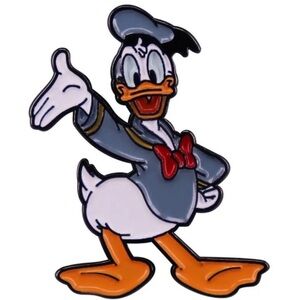 Donald Duck Enamel Pin, Disney Pin, Adorable Donald Duck Pin